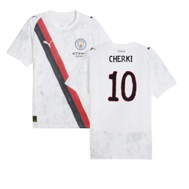 2025-2026 KIDSUPER x Manchester City CWC Kit (White) (Cherki 10)