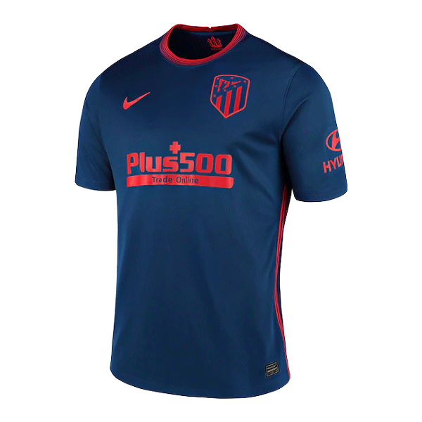 Atletico Madrid 20-21 Away Navy Soccer Jersey Shirt - Official