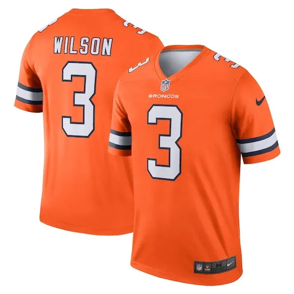 Performance None  Jersey - Premium Orange NFL Fan Jersey | Game Day...