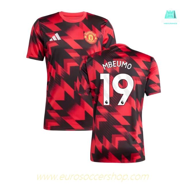 2025-2026 Man Utd Pre-Match Shirt (Red) (Mbeumo 19)