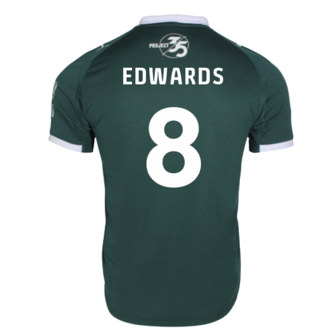 2025-2026 Plymouth Argyle Home Jersey (Edwards 8)