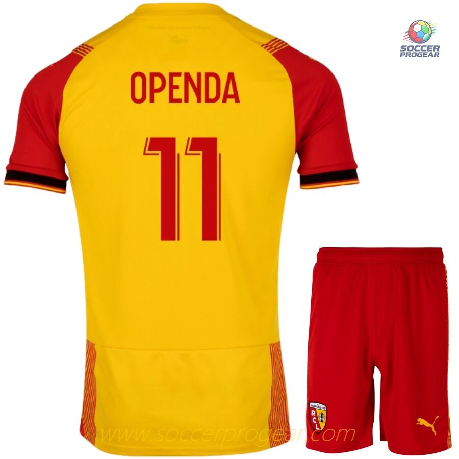 2023-24 OPENDA HOME RC LENS CHILDREN'S KIT JERSEY