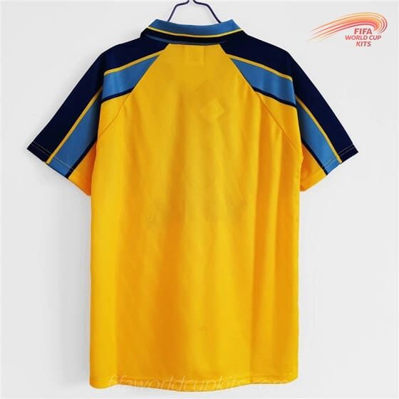 Chelsea 95-97 Away Yellow/Blue Football Kit