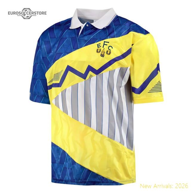 Official Everton 1990 Mash Up Retro Football Shirt - Premium Quality