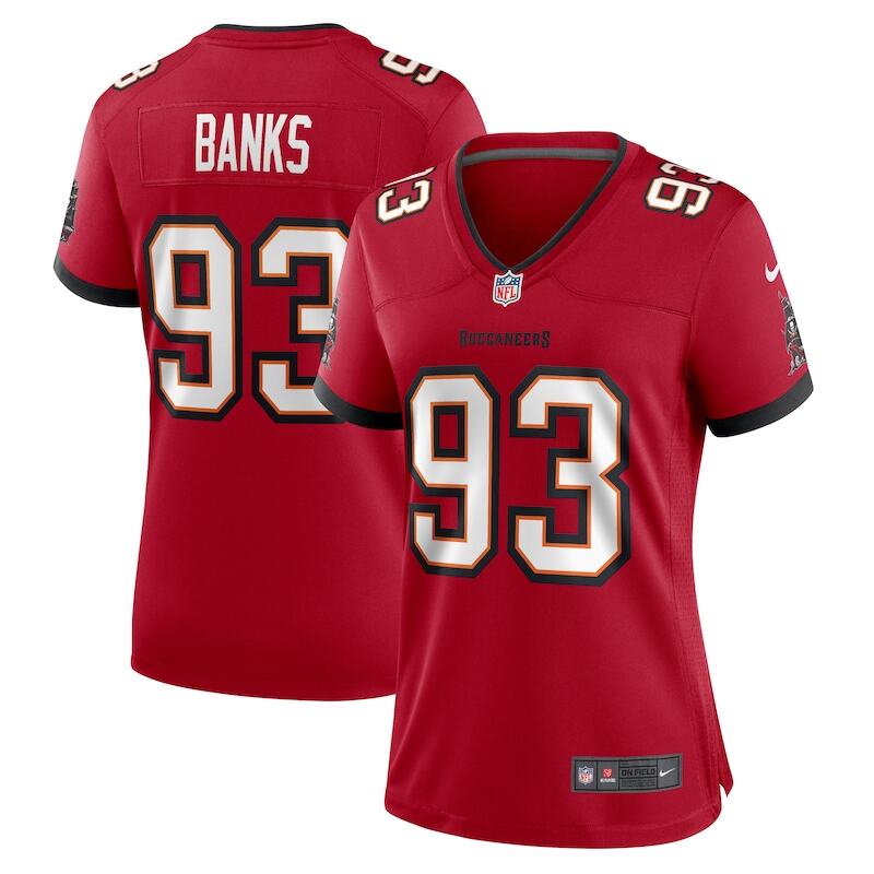 None Eric Banks TB Buccaneers Top-Grade Team Spirit Wear Football Appa