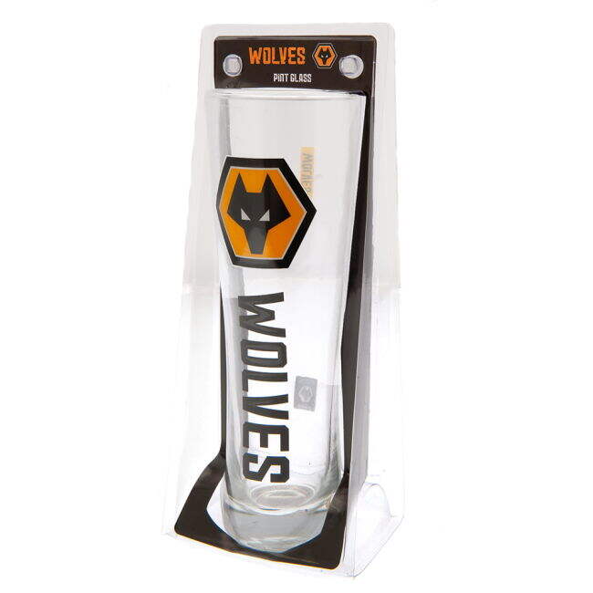 football shirt Wolverhampton Wanderers FC Tall Beer Glass