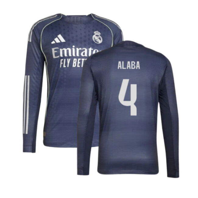 Real Madrid Official 2025-2026 Away Shirt | Replica | Moisture Wicking
