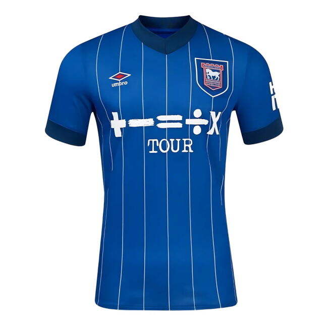 Replica Durable Material Ipswich Fresh Look Supporter Shirt