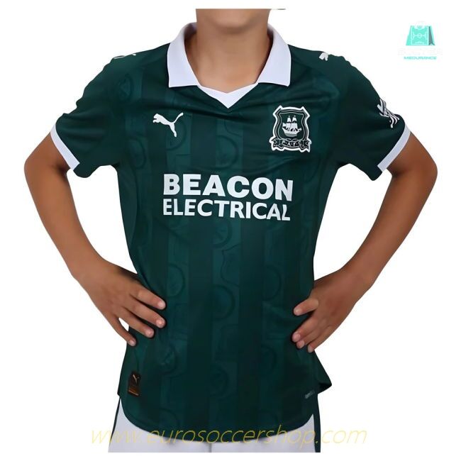 2025-2026 Plymouth Argyle Home Shirt (Kids)