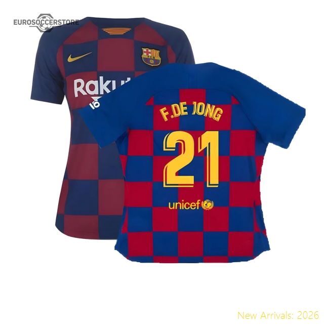 Barcelona F.de Jong First-class Home Laliga Santander Adidas Climacool