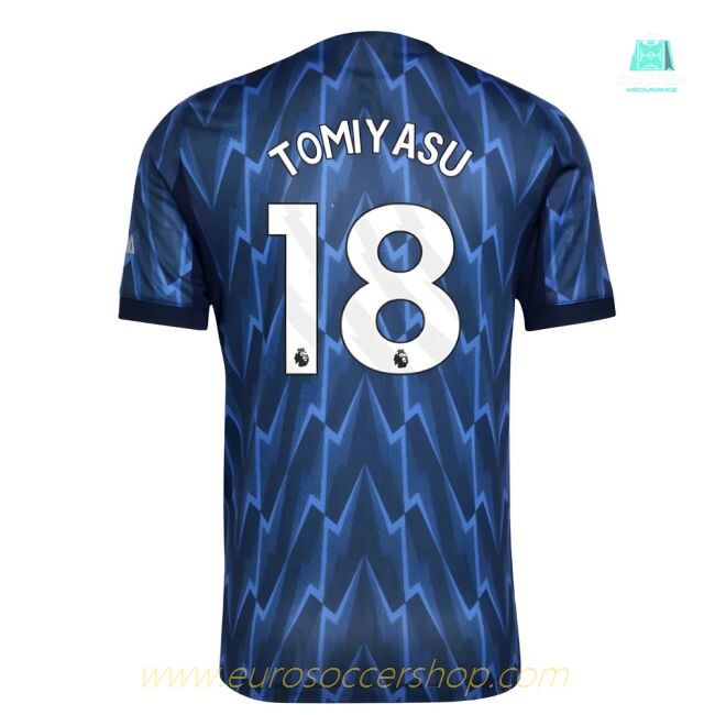 2025-2026 Arsenal Authentic Away Shirt (Tomiyasu 18)