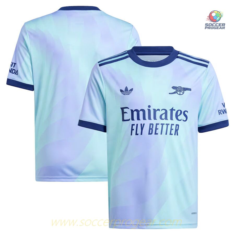 Arsenal Third Children Team Jersey 2024-2025 Season