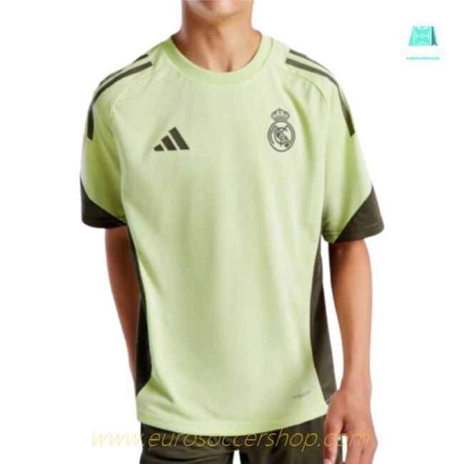 2025-2026 Real Madrid Training Jersey (Almost Lime) - Kids