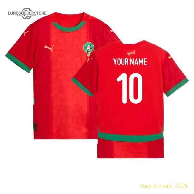 Pro Morocco Kids 20242025 Home Jersey Climalite Athletic