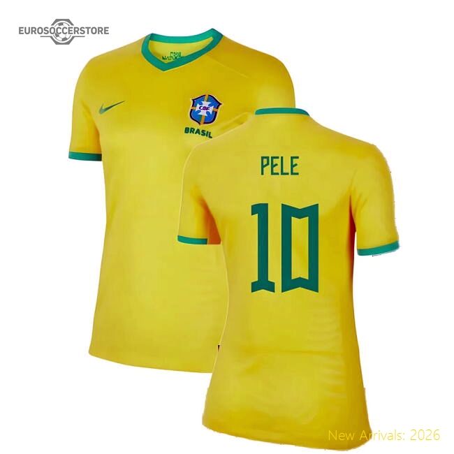 Durable Football Brazil Jersey - Timeless 2023-2024 Casual