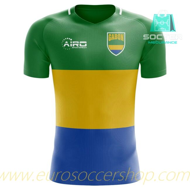 2025-26 Collection Gabon Home Football Shirt Libero Collection (Aubameyang 9)