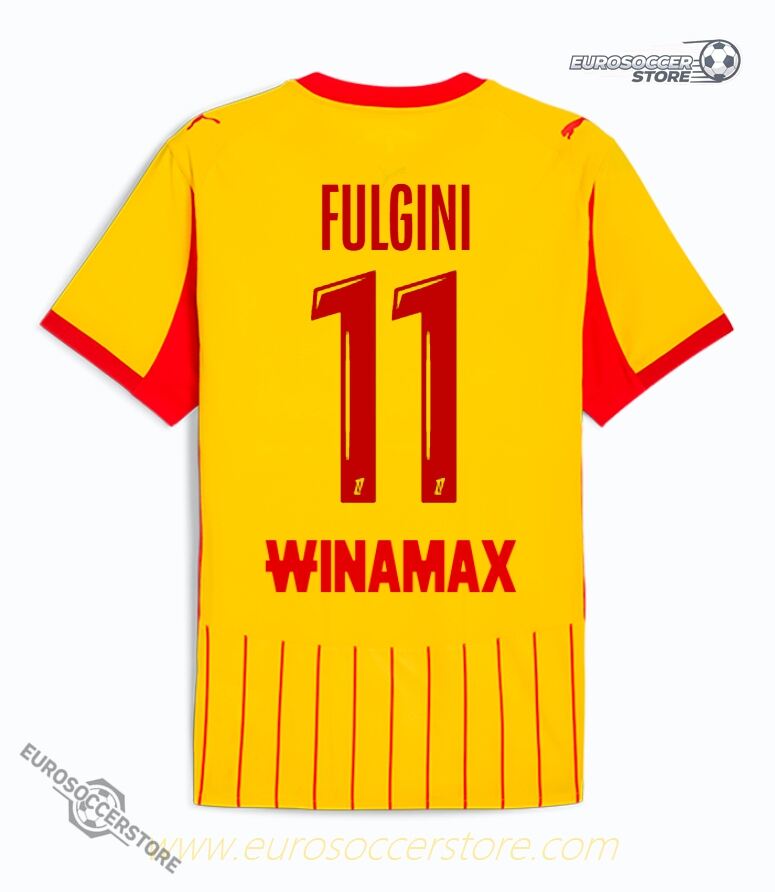FULGINI 11 RC Lens Home Jersey for the 25-26 Season