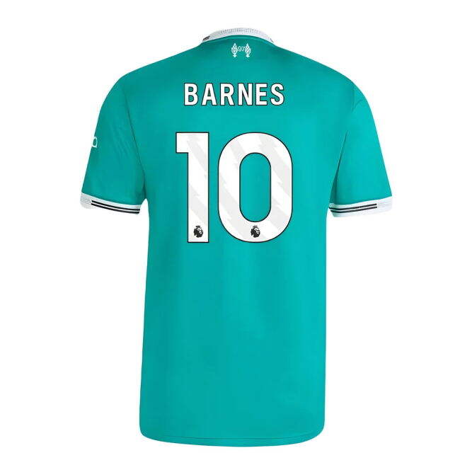 soccer jersey 2025-2026 Liverpool Authentic Third Shirt (Barnes 10)