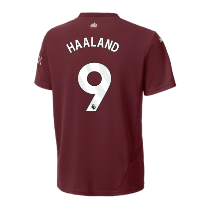 Trendy Man City 2024-2025 Man City Third Shirt (Kids) (Haaland 9) f...