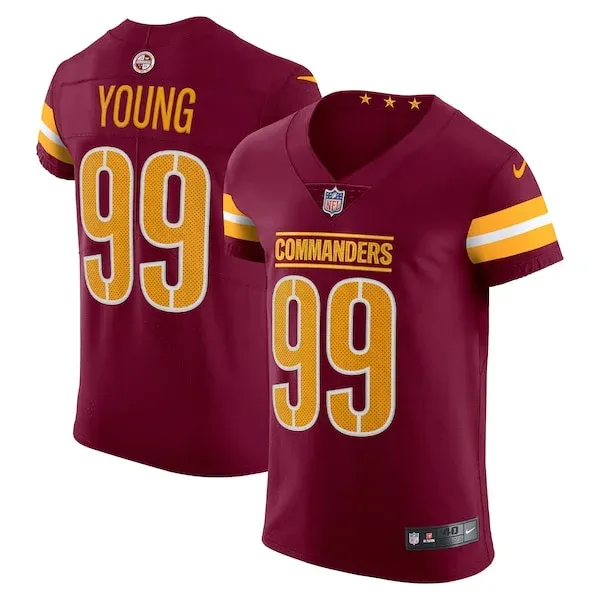 None Elite Football Jersey - Burgundy  | NFL apparel | NFL Football