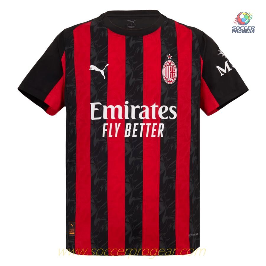 AC Milan Home Match Football Shirt 2025-2026 Season