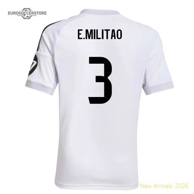 Elite 2025-2026 Real Madrid Main Jersey (kids) (emilitao 3)