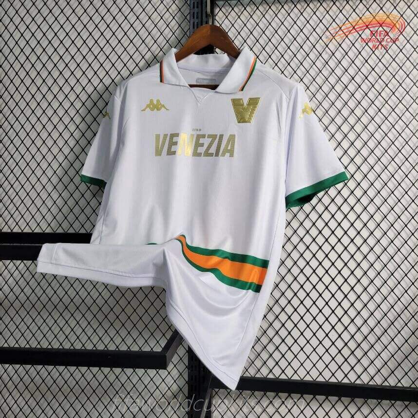 Venezia 23-24 Away White Football Kit