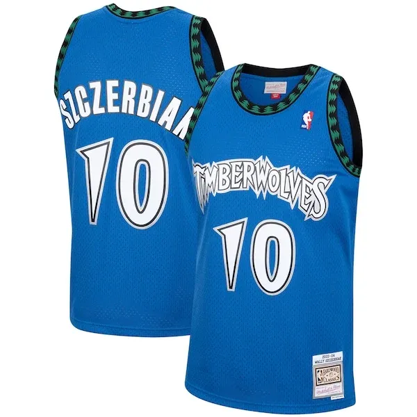 Wally Szczerbiak MIN Swingman Jersey - authentic contemporary - Blue