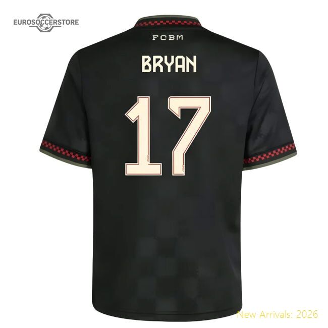 Exceptional 2025-2026 Bayern Munich Alternative Jersey (kids) (brya