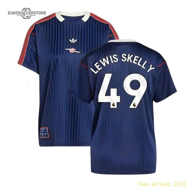 Authentic Arsenal Terrace Icons Shirt (navy) (lewis Skelly 49)
