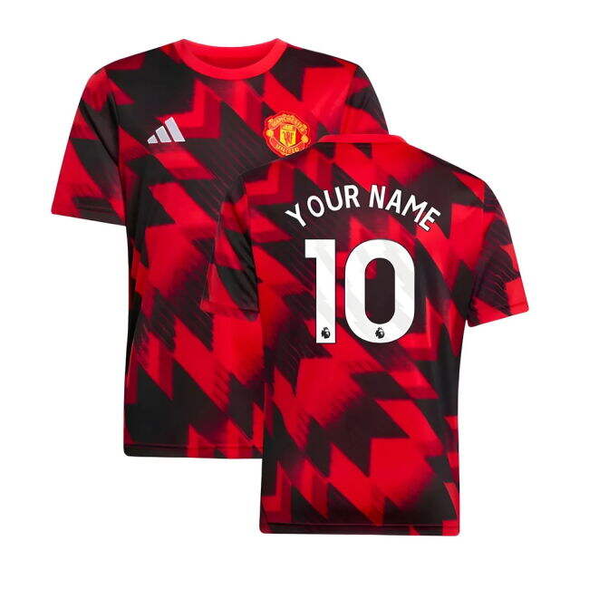 Man Utd 2025-20 Home Soccer Kit Printing M S Kids