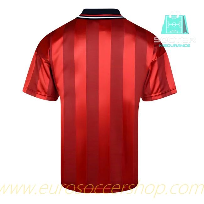 Score Draw England 1998 World Cup Finals Away Retro Football Shirt