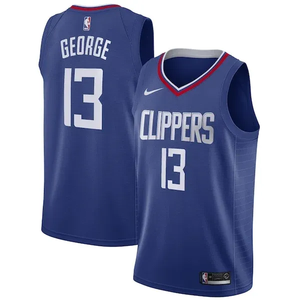 Paul George LAC Swingman Jersey - superior trendy - Blue athletic