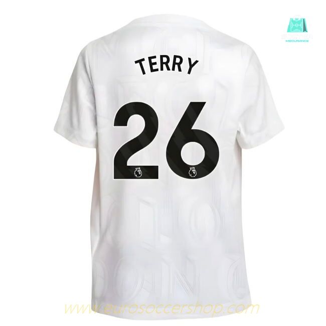 2025-2026 Chelsea Pre-Match Shirt (White) - Kids (Terry 26)