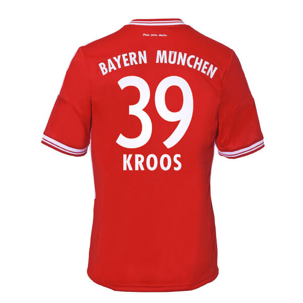 13-14 Bayern Munich 39 Kroos Home Shirt - Official Replica 881