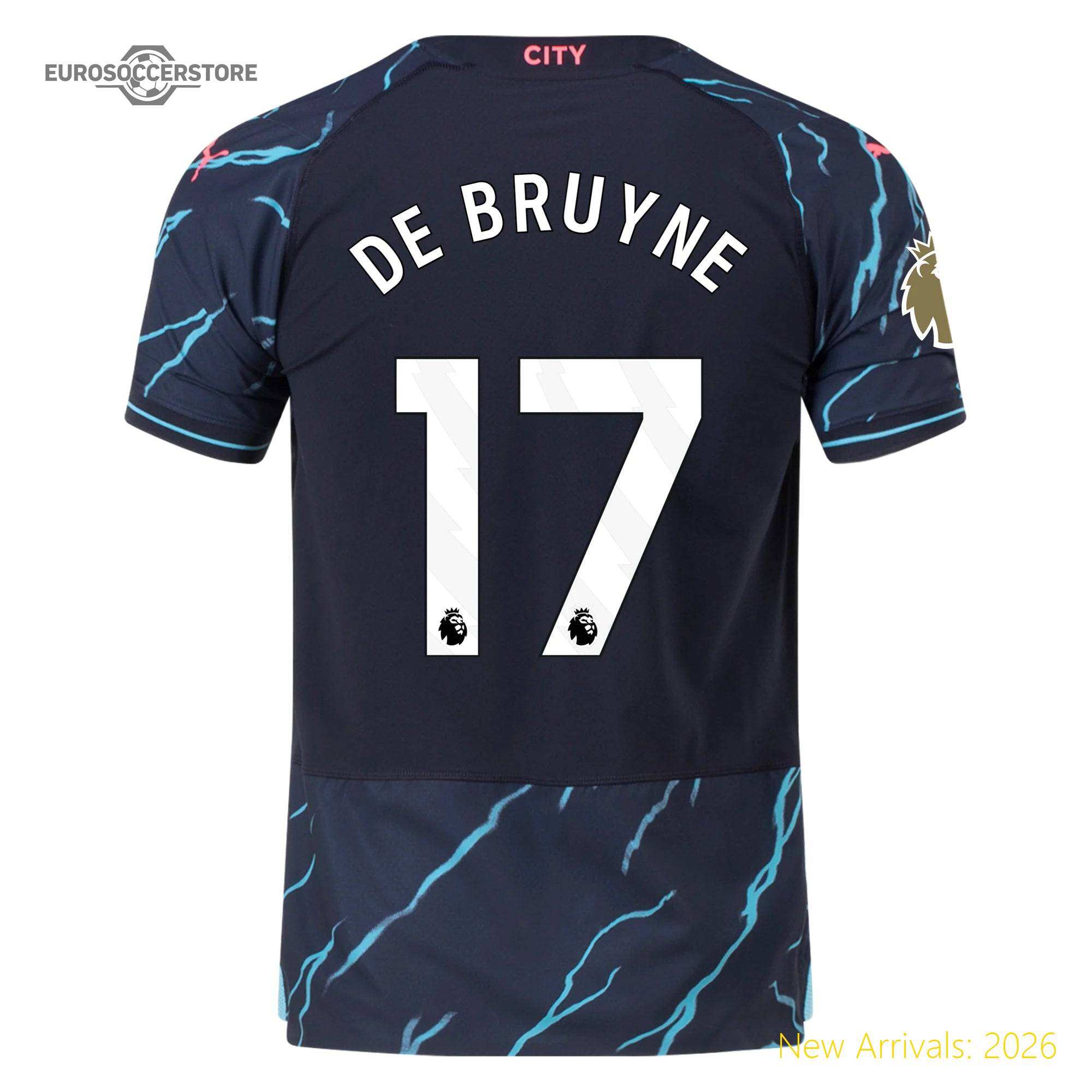 Classic Design Men Mci Team Premium-quality Third Jersey 2023