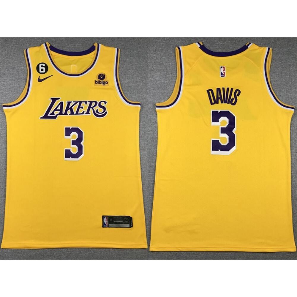 Jersey Los Angeles Lakers 3 - Yellow - Must-Have Jersey
