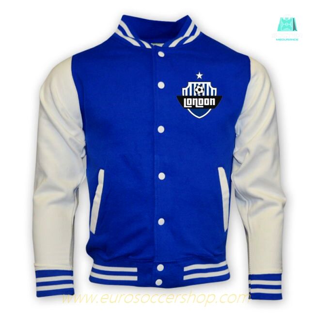 Chelsea College Baseball Jacket (blue) - Kids