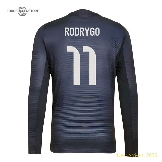 Official Away Real Madrid Rodrygo Jersey 2025-2026 Lightweight