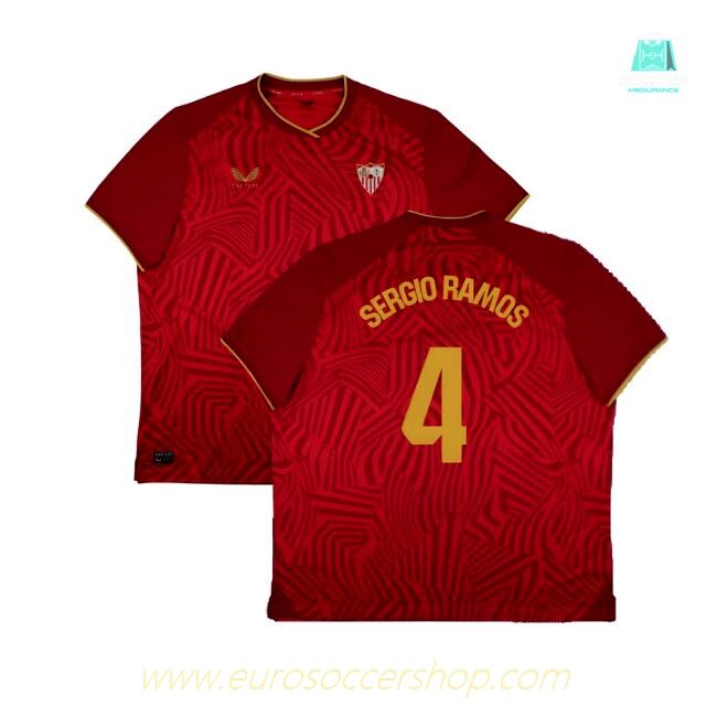 2023-2024 Sevilla Away Shirt (Sergio Ramos 4)