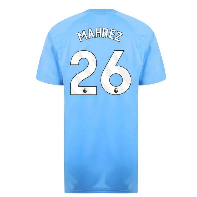 Man City Poly T-Shirt (Blue) (Mahrez 26)