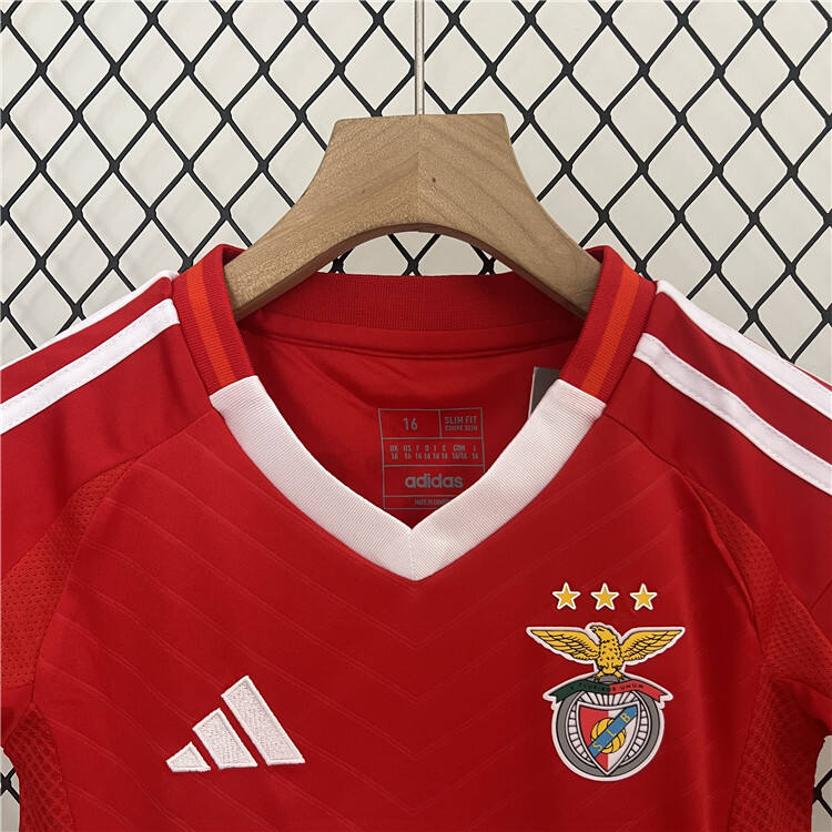 Kids Benfica 2425 Home Football Kit ShirtShorts - Official Replica