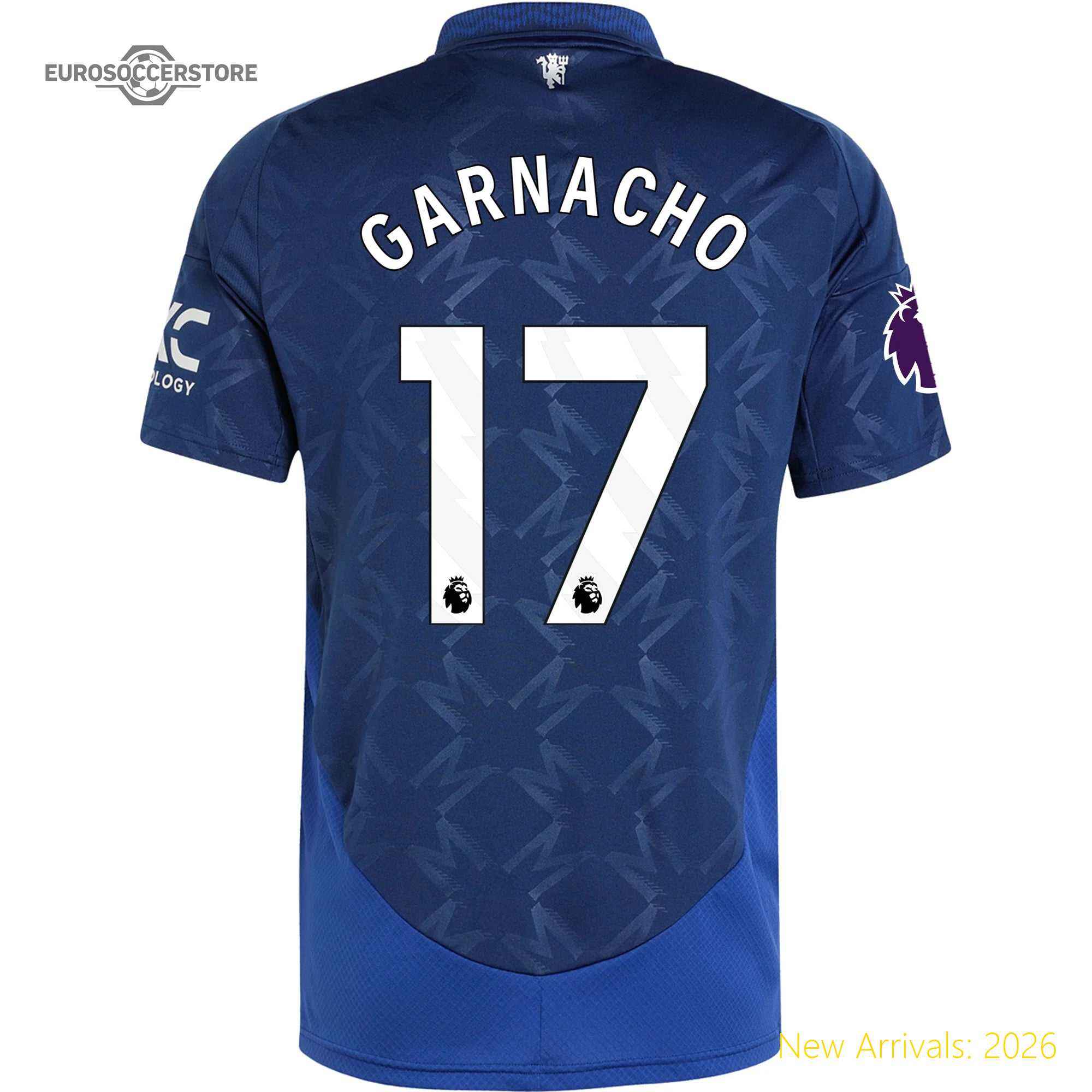 Officially Licensed Official Men Mun Football Star Away Jersey 2023