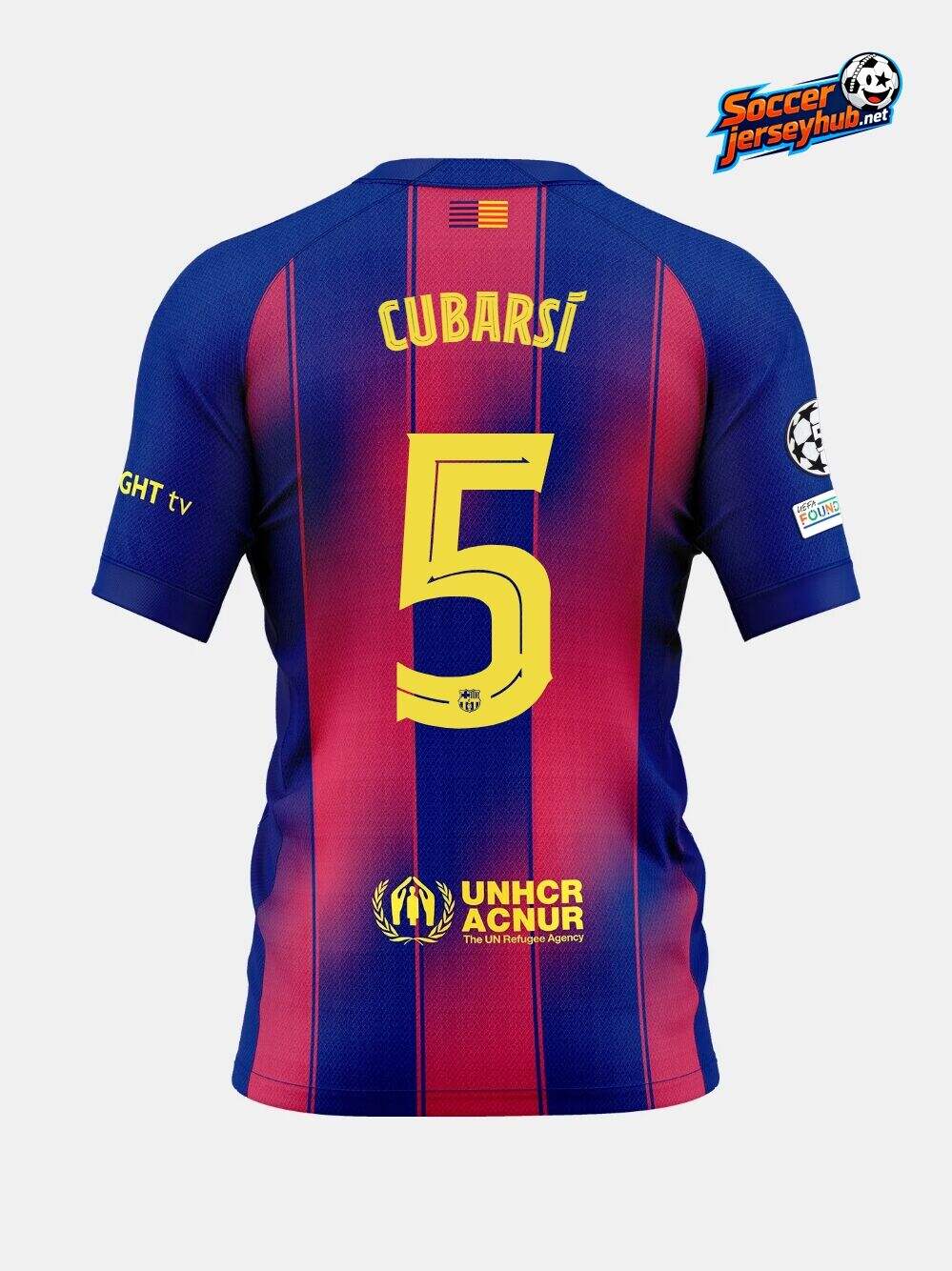 CUBARSí 5 | UCL Men's home jersey 25/26 FC Barcelona