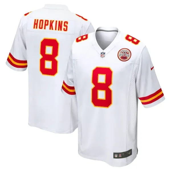 Kansas City Chiefs Hopkins Kansas Game Jersey - White | NFL Player ...