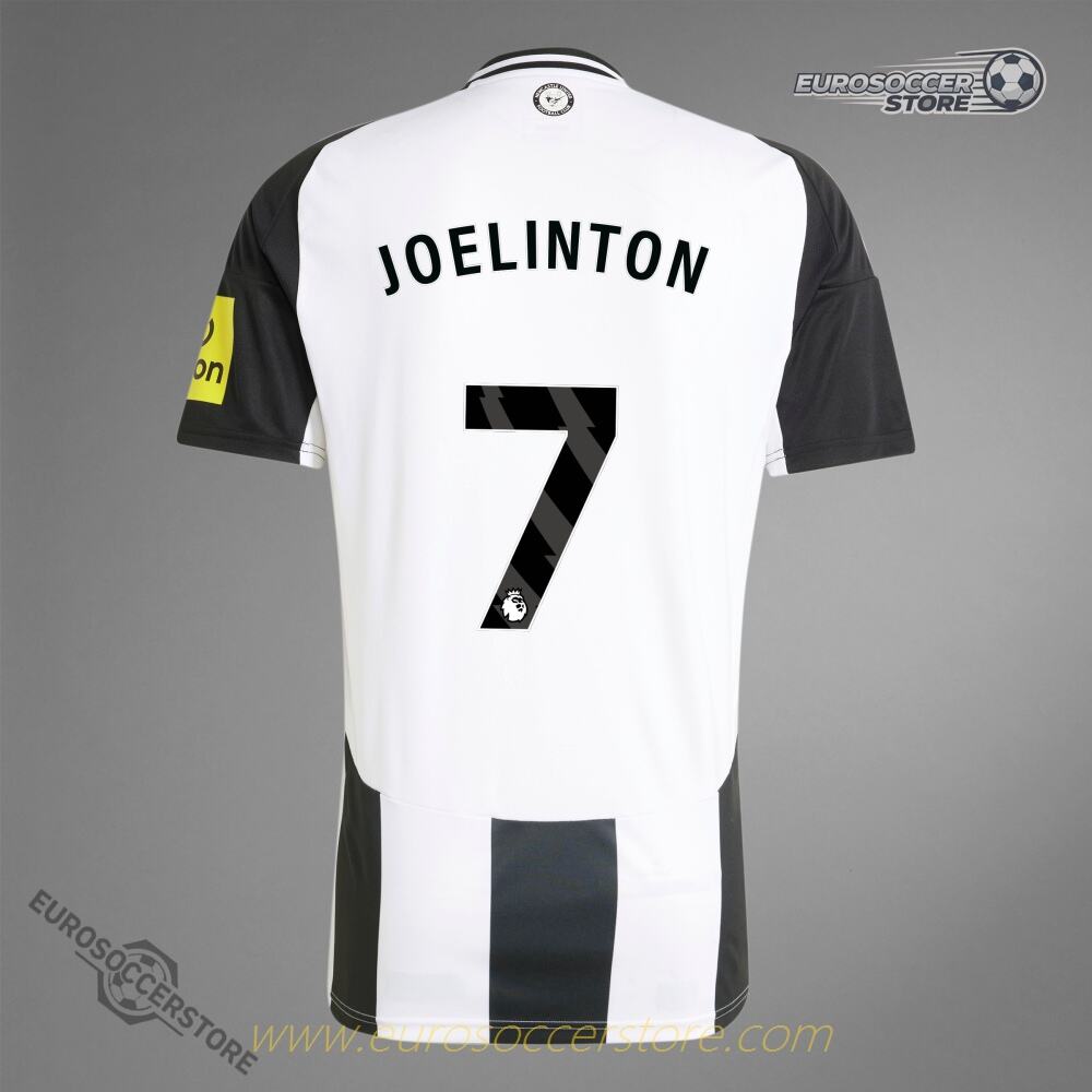 Newcastle United JOELINTON 7 Carabao Cup Final Jersey 2025 (Including Final Detail and Patch)