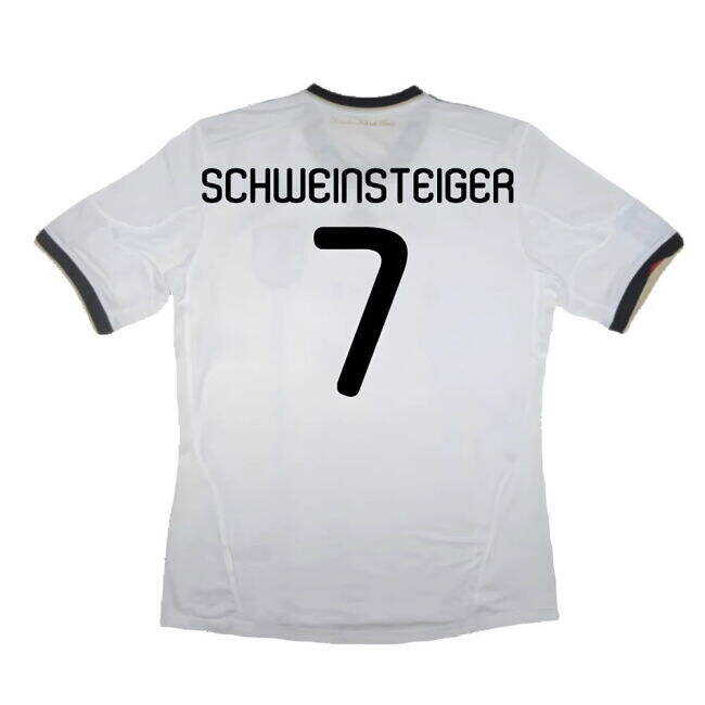 And Value For Money Germany 2010-11 Home Shirt ((Good) S) (SCHWEINSTEIGER 7) Spiritual