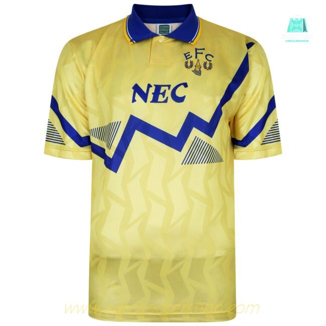 Everton 1990 Away Retro Football Shirt