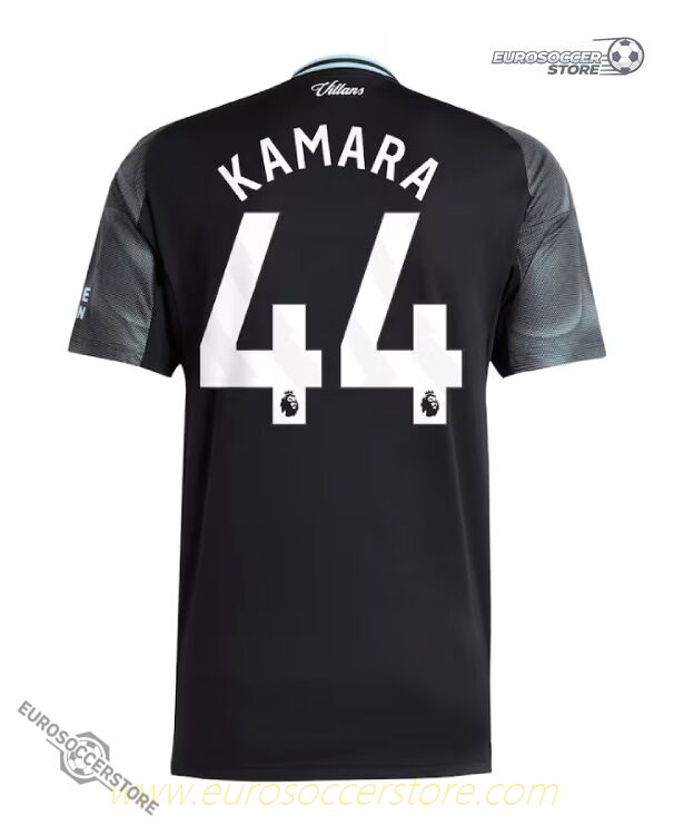 Aston Villa 25-26 Season Away KAMARA #44 Football Jersey