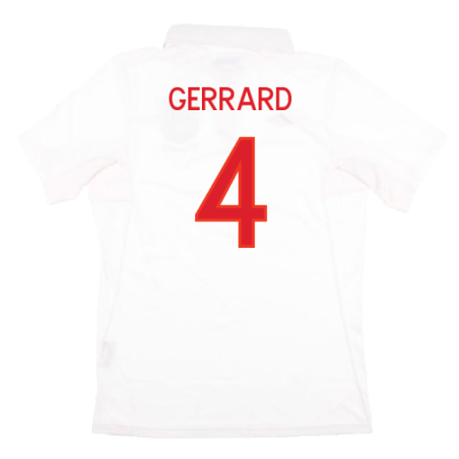 England 2010-12 Home Shirt ((Very Good) M) (GERRARD 4)